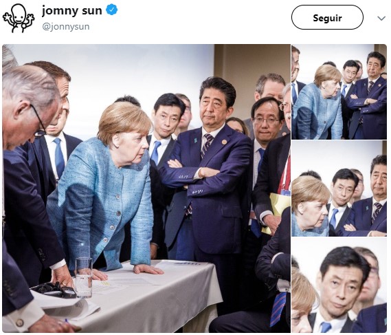 Trump G7 memes